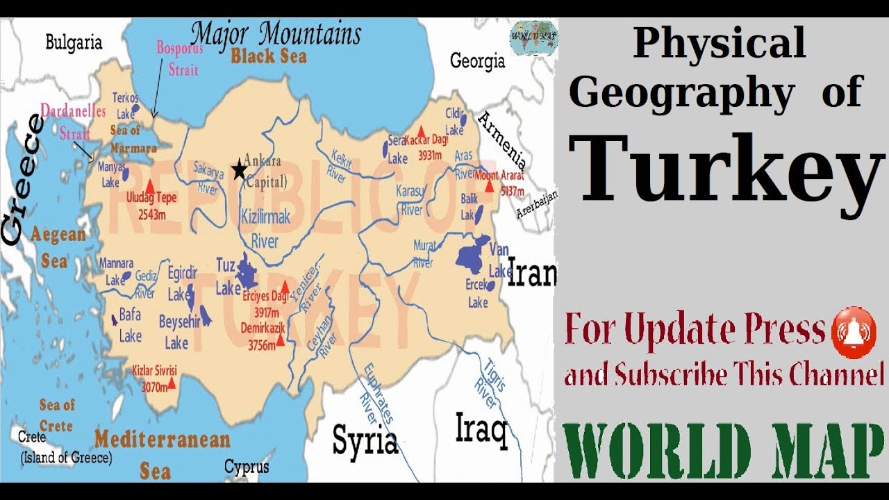 Physical Geography of Turkey