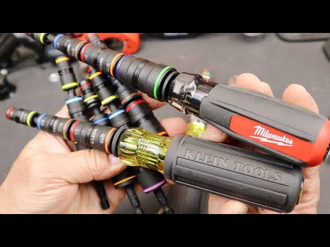 Open-source Tools? Klein vs Milwaukee 7-in-1 Nut Drivers: Nod goes to Klein for two reasons.