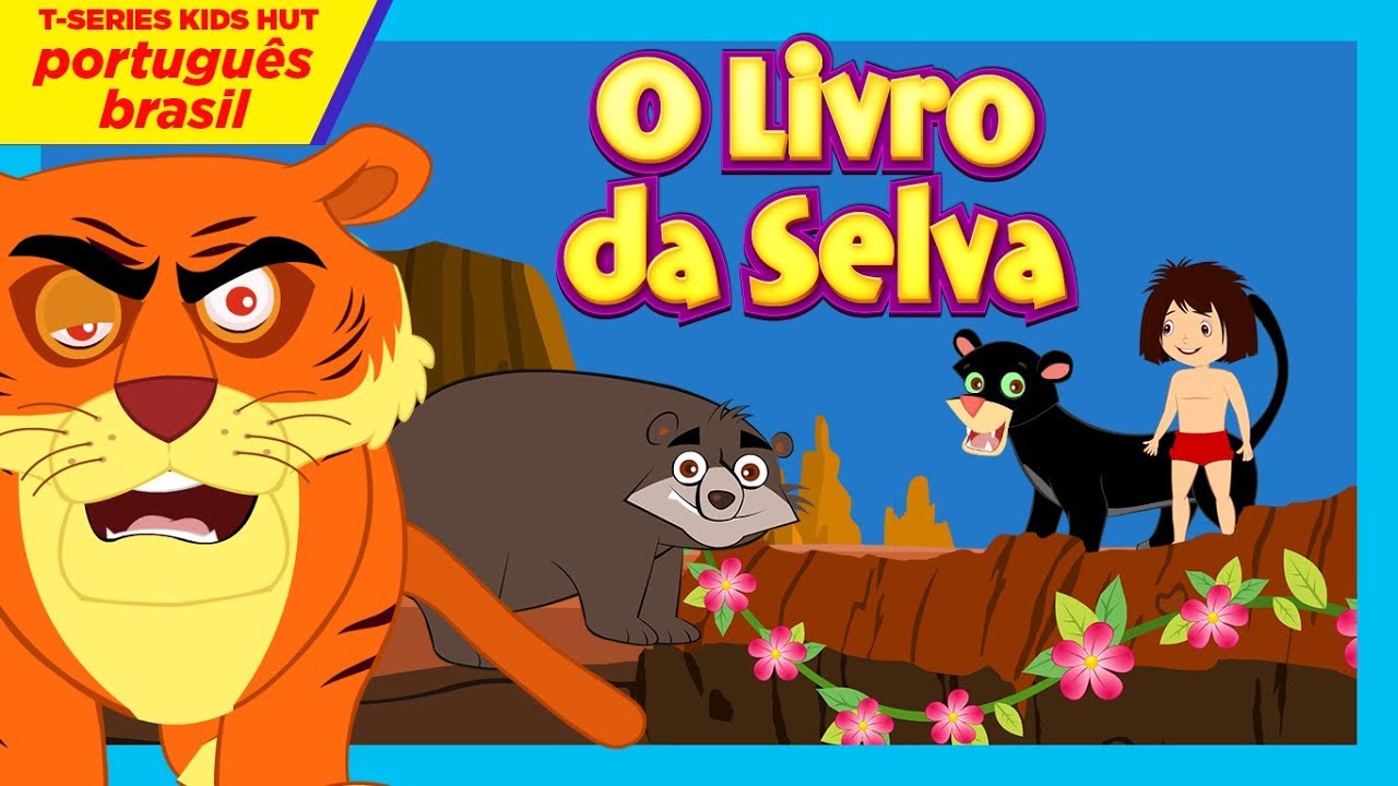 "O Livro da Selva" em Português - Historia completa - Histórias em Português Brasil