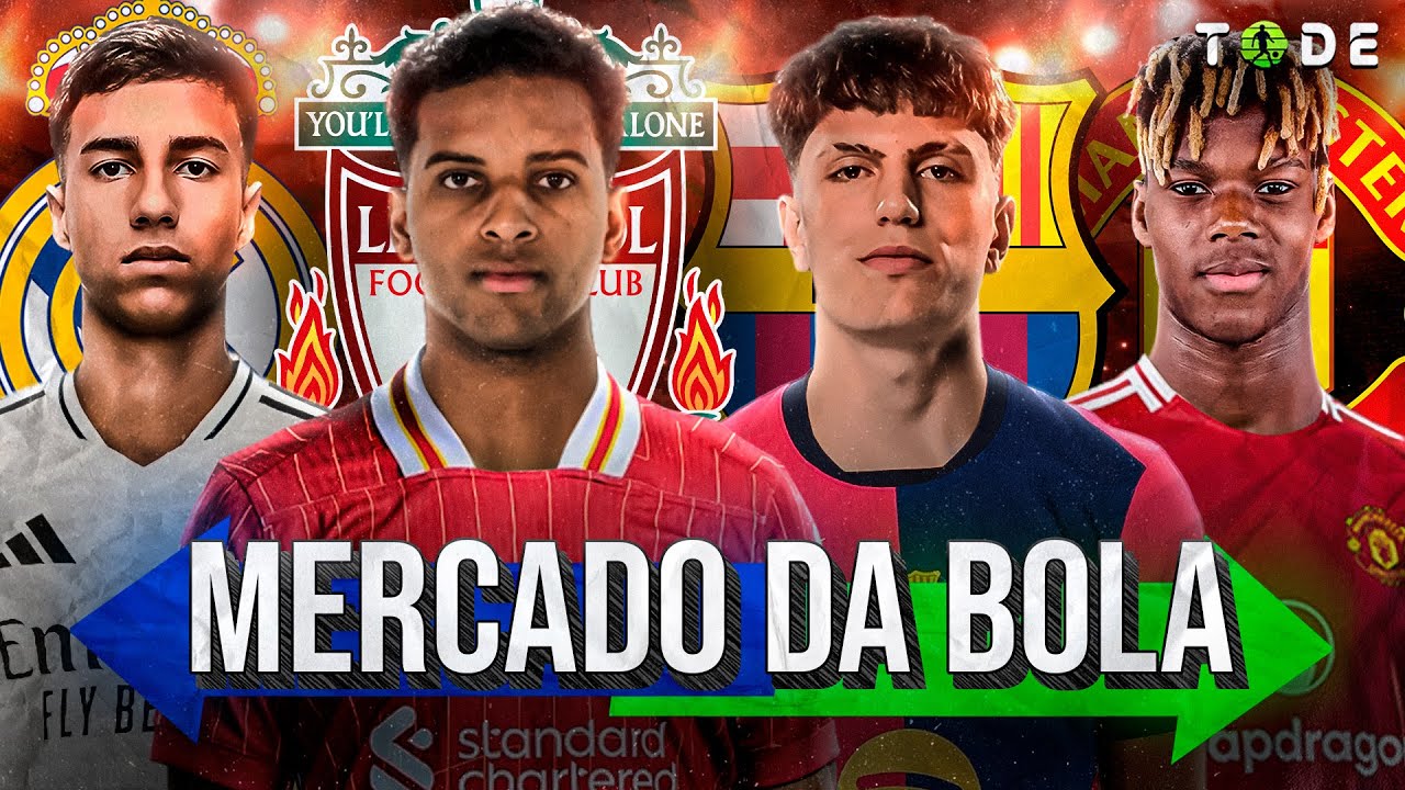 RODRYGO É O GRANDE SONHO do LIVERPOOL l UNITED quer dar "BALÃO" no BARÇA por WILLIANS l  GARNACHO e+