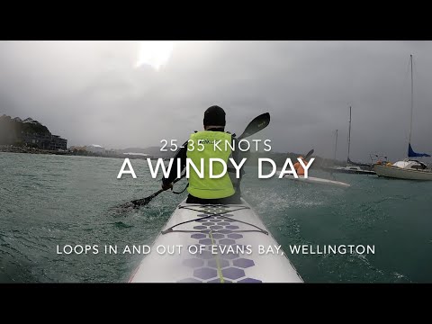 A windy day - 25-35 knots