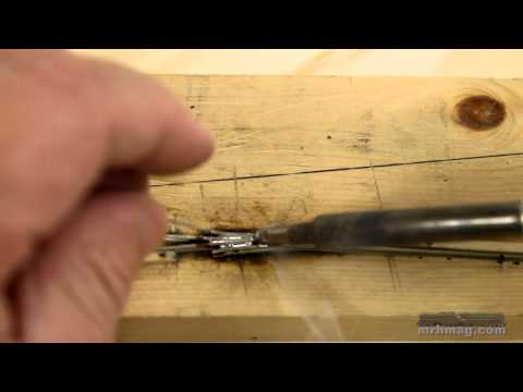 Scratchbuilding a turnout for your model railroad