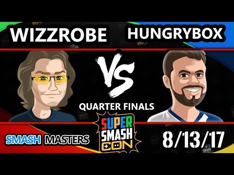 Smash Con 2017 Smash Masters - Frys | Wizzrobe vs Liquid'Hungrybox - Quarter Finals