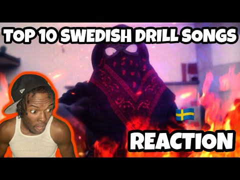 AMERICAN REACTS TO TOP 10 SWEDISH DRILL SONGS FT. 2M, DIZZY, NOAD, 24K, 23
