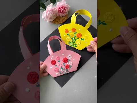 Beautiful Paper Bag || #paperbag #bag #beautifulbag