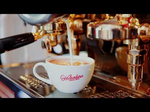 Barbera Coffee brewed in Cafe Barbera store Providencia.