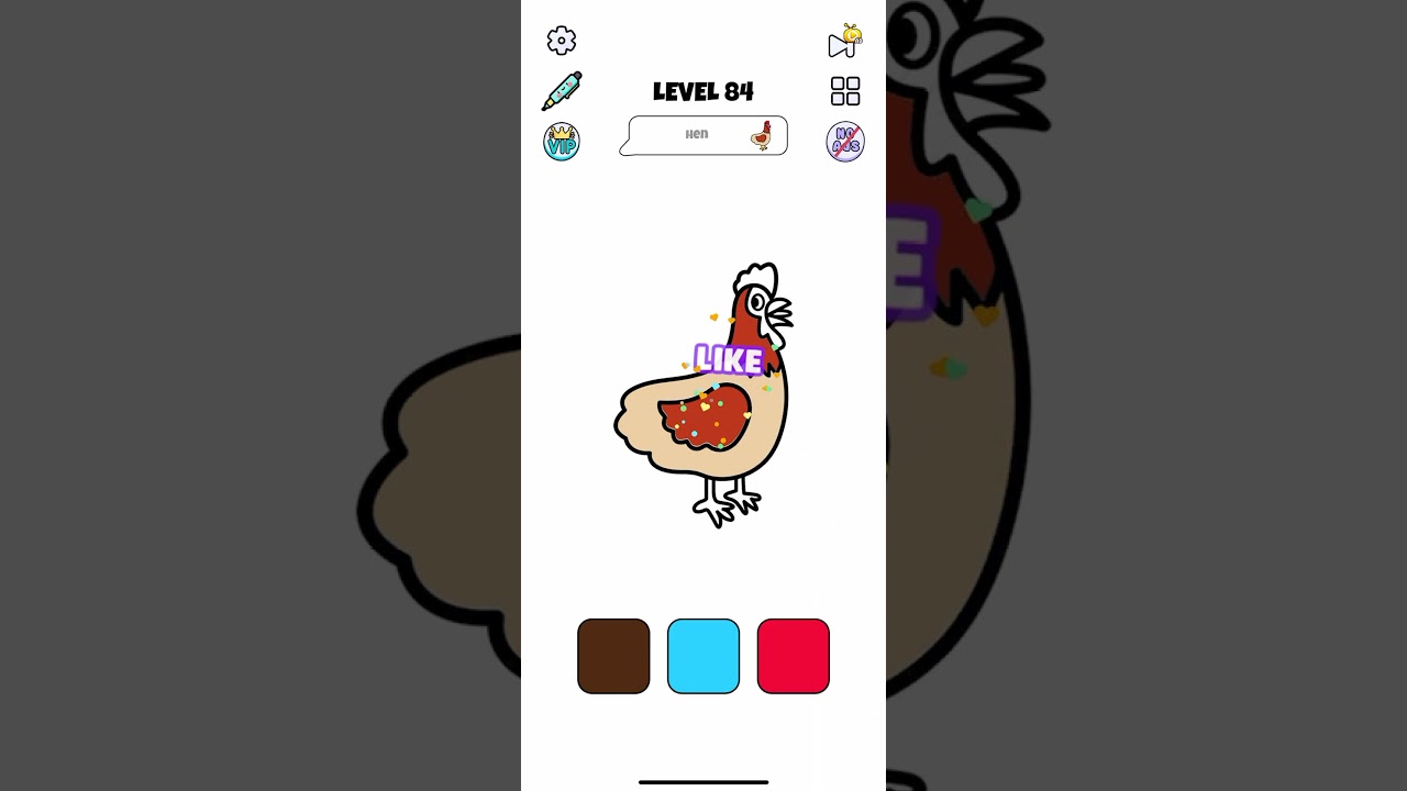 Hen 🐔#coloringforkids #art#coloring book #drawing#colors