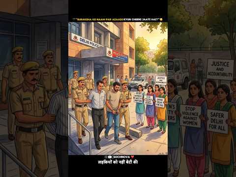 “Jurm Unhone Kiya, Bandish Ladkiyon Par Kyun?😞#WomenSafety #StopSexualViolence#Women #SocialAwarenes