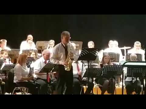 Rhapsody for alto saxophone and band   Fritz Neuböck