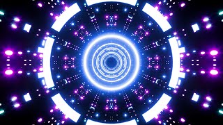 Glowing Neon Lights Disco VJ Loops 1Hour