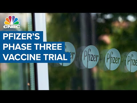 Pfizer enters phase three Covid-19 vaccine trial