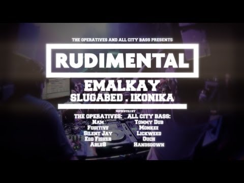 RUDIMENTAL // EMALKAY // SLUGABED // IKONIKA @ BROWN ALLEY // NO7HINK [HD]