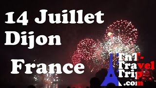 preview picture of video 'Dijon - Feu d'artifice du 14 Juillet 2014 - 50 ans du lac Kir'