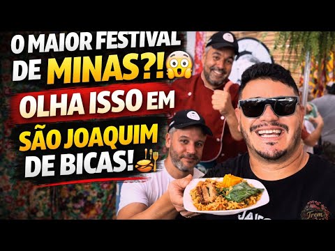 Fui no festival gastronômico que está PARANDO Minas Gerais! 🍽️😱
