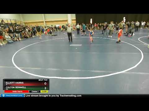 63 Lbs Champ. Round 2 - Elliott Harris, AL Vs Colton Benwell, MO 33c6