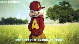 Santa Claus is coming to town (Chipmunks) || Best christmas song 2015