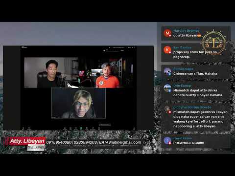 ATTY. LIBAYAN VS. CHRIS TAN- DEBATE- MALI ANG SUPREME COURT SA IMPEACHMENT DECISION NI VP DUTERTE