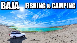 Surf Fishing and Camping in BAJA & Eating what we CATCH [Ep. 1 of 5]