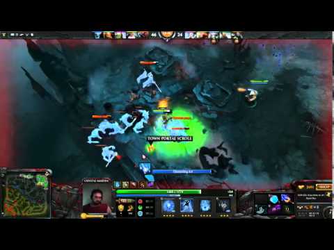 Crystal Maiden vs Ursa, Legion Commander, Sniper, Spirit Breaker