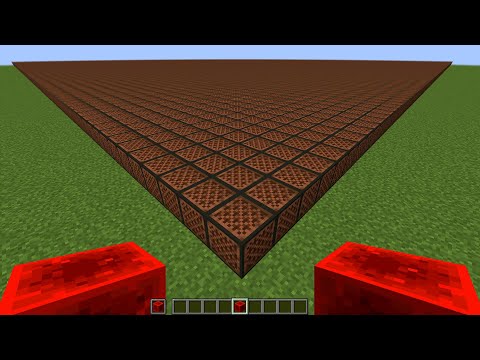 What would 100,000 note blocks sound like at the same time?