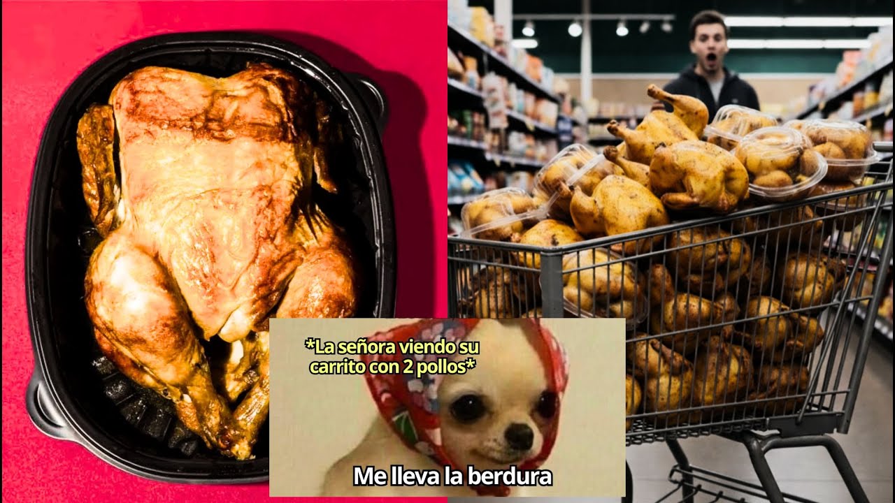 ¿YA ESCUCHASTE LA HISTORIA VIRAL de LOS POLLOS del SUPERMERCADO?