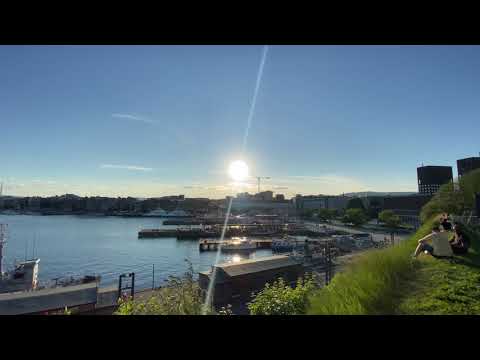Oslo Norway 24 HOURS of SUN 🌞 June 2021 #osloelsa67