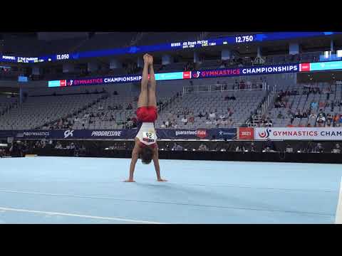 Nicolas Kuebler - Floor Exercise - 2021 U.S. Gymnastics Championships - Senior Men Day 1