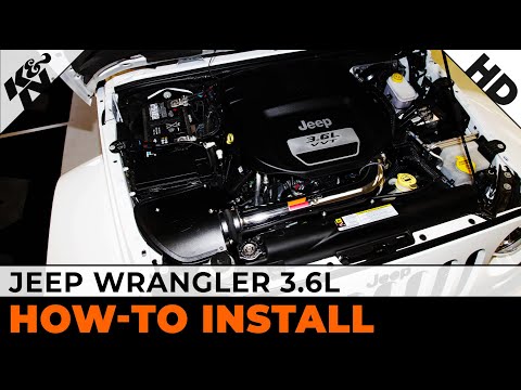 Jeep Wrangler 3.6L [#77-1566KP] Air Intake Installation