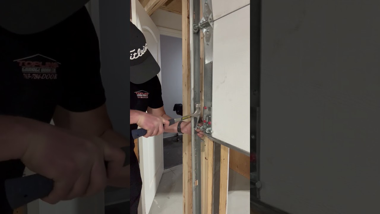 Garage door roller replacement- Bottom Rollers #diy #garagedoorsandmore #garagedoorrepair #garage