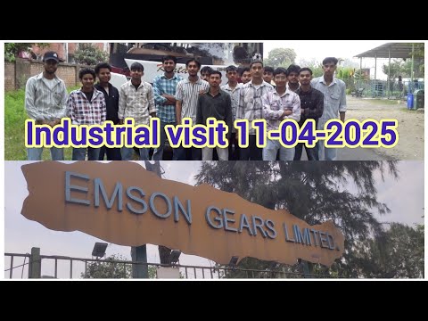 Industrial visit 11-04-2025 at Emson Gear Ltd, Ludhiana
