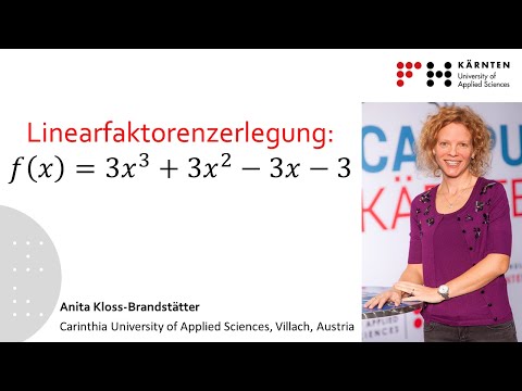 Linearfaktorenzerlegung eines Polynoms