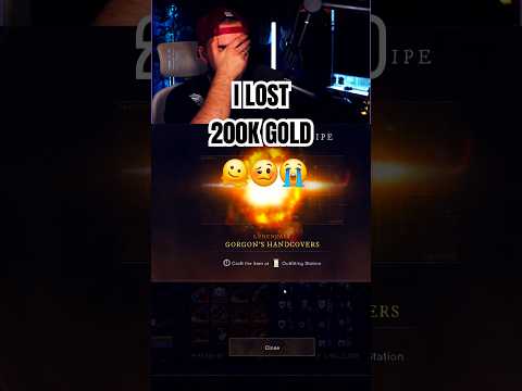 I JUST LOST 200K 😭😭  #newworldmmo #newworld #twitch #gorgon #artifacts #raid #pvp #pve