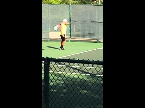 Waco zat tennis tournament serve return