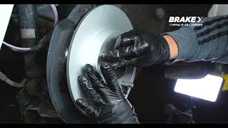 How to Change Rear Brake Pads & Rotors on a 2019–2025 Mazda 3 | BRAKE X Theta pads & Aegis Rotors