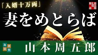 【朗読】山本周五郎『入婿十万両 』作業用BGM・睡眠導入などに　　読み手七味春五郎　　発行元丸竹書房