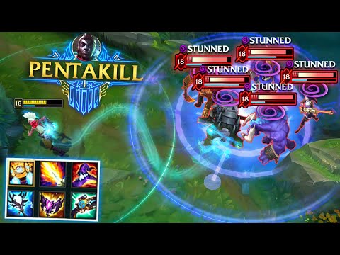 30 CLUTCH 1v5 PENTAKILLS IN LEAGUE OF LEGENDS