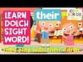 Phonics | Sight Words Songs! | Sight Word “their” (Level 4B-9) | by Cool Junior Phonics