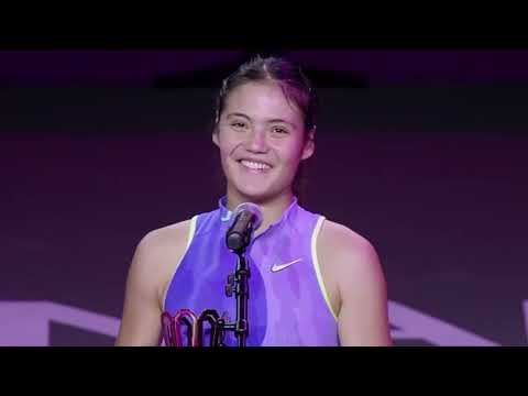 Emma Raducanu Award Ceremony | Winners Open 2025