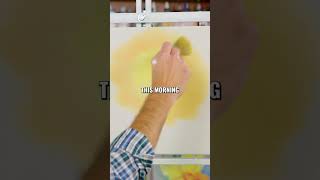 Looks like an egg I fried the other morning #paintingtutorial #art #bobross