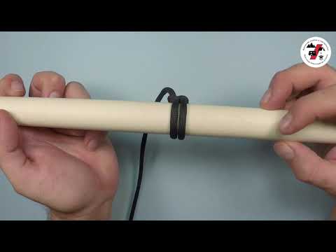 Elaboración del nudo torcida pescador y nudo vuelta driza [033]