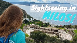 THIS IS MILOS!? | Catacombs, Theatres, Castles and MORE
