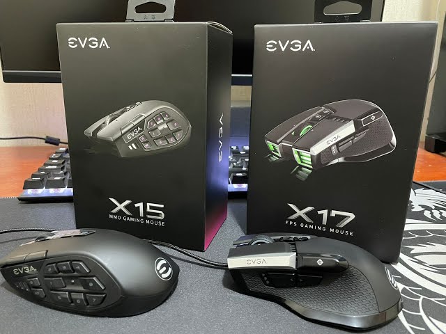 Vídeo relacionado con EVGA X17 Ratón para Gaming, Cableado, Negro, Personalizable, 16,000 DPI, 5 Perfiles, 10 Botones, Ergonómico 903-W1-17BK-K3