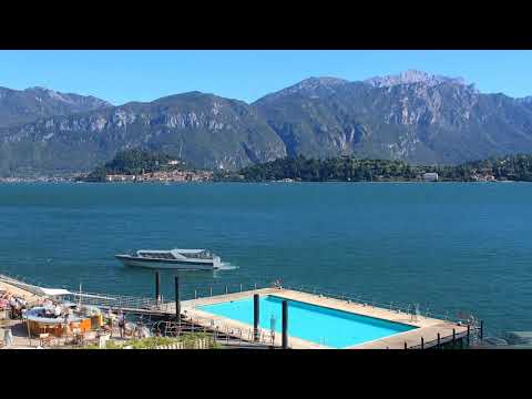 Beautiful views over Lake Como from the Grand Hotel Tremezzo