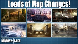 Changes to Villa, Clubhouse, Chalet, Bank, Border &amp; Kafe! - Rainbow Six Siege