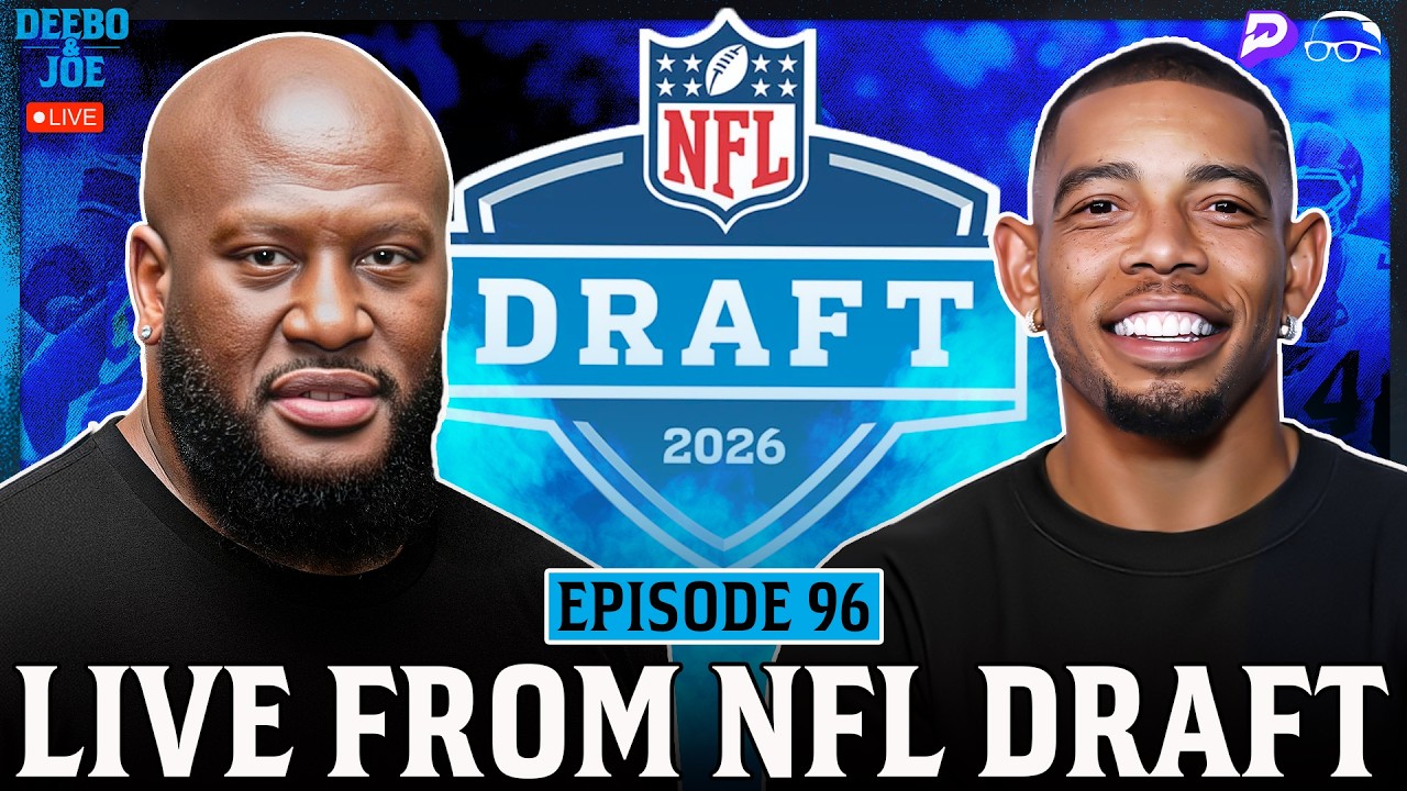 James Harrison & Joe Haden LIVE from 2026 NFL Draft in Pittsburgh! | Deebo & Joe