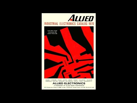 1970 Allied Electronics - Industrial Electronics Catalog #700