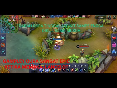 EVOS BABOY (OURA) GAMEPLAY EPIC LANCELOT 80% SKILL 1 NO CD