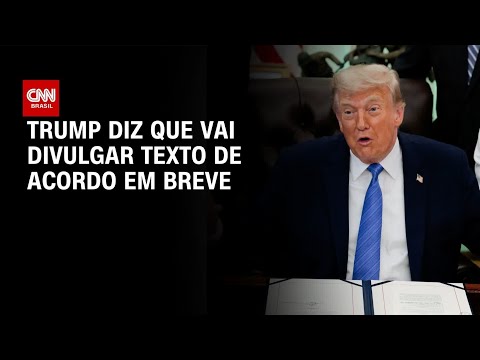 Trump diz que divulgará texto de acordo provisório com o Irã em breve | BASTIDORES CNN