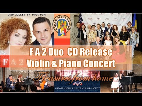 FA2 Duo CD Release & Violin Piano Concert at Art Share L.A.