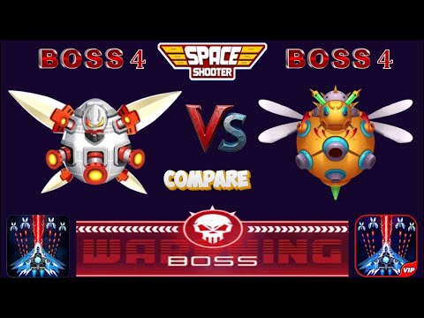 🚀 Space Shooter: Galaxy Attack 🌌 Boss 4 Compare & Review 🔥 By Apache Gamers 🎮